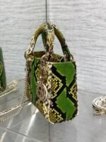 MINI 17 LADY BAG IN COLORFUL SNAKESKIN PATTERN LAMBSKIN 225975 - Image 15