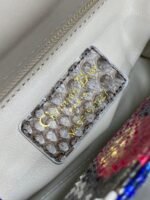 MINI 17 LADY BAG IN COLORFUL SNAKESKIN PATTERN LAMBSKIN 225981 - Image 16