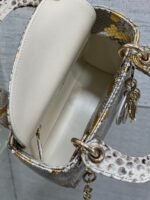 MINI 17 LADY BAG IN COLORFUL SNAKESKIN PATTERN LAMBSKIN 225983 - Image 9