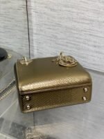 MINI 17 LADY BAG IN GOLD METALLIC LAMBSKIN - Image 4