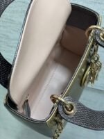 MINI 17 LADY BAG IN GOLD METALLIC LAMBSKIN - Image 9