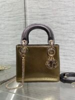 MINI 17 LADY BAG IN GOLD METALLIC LAMBSKIN - Image 2
