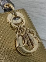 MINI 17 LADY BAG IN GOLD METALLIC LAMBSKIN - Image 7