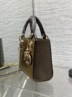 MINI 17 LADY BAG IN GOLD METALLIC LAMBSKIN - Image 6