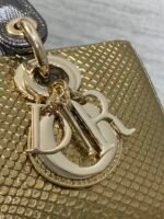 MEDIUM 22 LADY BAG IN GOLD METALLIC LAMBSKIN - Image 5
