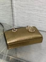 MEDIUM 22 LADY BAG IN GOLD METALLIC LAMBSKIN - Image 6