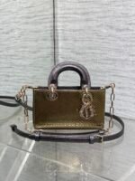 MEDIUM 16 LADY BAG IN GOLD METALLIC LAMBSKIN - Image 11
