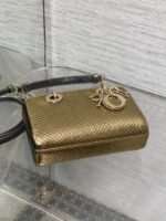 MEDIUM 16 LADY BAG IN GOLD METALLIC LAMBSKIN - Image 4