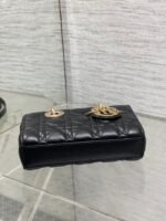 DIOR 25S MICRO LADY D-JOY 19 IN BLACK CALFSKIN GOLD HARDWRE - Image 6