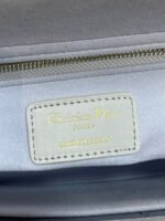 DIOR 25S LADY DIOR BAG 20 IN LILAC CANNAGE CALFSKIN GOLD HARDWRE - Image 9