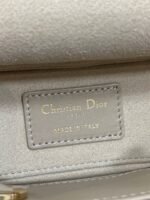 DIOR 25S SMALL LADY D‑JOY BAG 19 IN DARK BEIGE CANNAGE CALFSKIN GOLD HARDWRE - Image 18