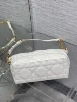 DIOR 25S STAR HOBO BAG 28 IN LATTE MACROCANNAGE CALFSKIN WITH CHAIN - Image 14