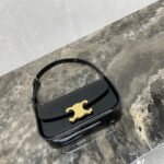 SHOULDER 20 BAG TERENCE IN BLACK PATENT CALFSKIN - Image 4