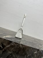 CELINE 25S TRIOMPHE BAG 24 IN WHITE SHINY CALFSKIN - Image 17