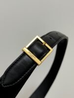 LE 5 À 7 BAG 24 BLACK GLOSSY CALFSKIN HOBO - Image 9