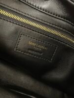 LE 5 À 7 BAG 24 BLACK GLOSSY CALFSKIN HOBO - Image 5