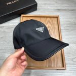 BASEBALL HAT IN BLACK RE-NYLON 214514 - Image 7