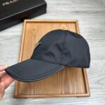 BASEBALL HAT IN BLACK RE-NYLON 214514 - Image 2