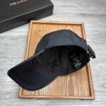 BASEBALL HAT IN BLACK RE-NYLON 214514 - Image 17