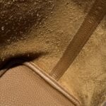 HERMES 25S PICOTIN LOCK 18 IN BURNT CARAMEL CALFSKIN GOLD HARDWARE - Image 9