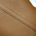 HERMES 25S PICOTIN LOCK 18 IN BURNT CARAMEL CALFSKIN GOLD HARDWARE - Image 17