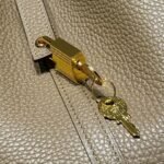 HERMES 25S PICOTIN LOCK 18 IN OLIVE GOLD CALFSKIN GOLD HARDWARE - Image 3