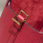HERMES 25S PICOTIN LOCK 18 IN ROSSO ANCORA RED CALFSKIN GOLD HARDWARE - Image 16