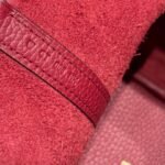 HERMES 25S PICOTIN LOCK 18 IN ROSSO ANCORA RED CALFSKIN GOLD HARDWARE - Image 6