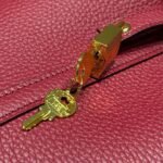 HERMES 25S PICOTIN LOCK 18 IN ROSSO ANCORA RED CALFSKIN GOLD HARDWARE - Image 12
