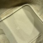 HERMES 25S PICOTIN LOCK 18 IN CROMWELL GRAY CALFSKIN GOLD HARDWARE - Image 13