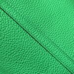 HERMES 25S PICOTIN LOCK 22 IN SPRING GREEN CALFSKIN SILVER HARDWARE - Image 9