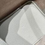 HERMES 25S PICOTIN LOCK 22 IN IVORY CALFSKIN SILVER HARDWARE - Image 13