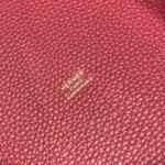 HERMES 25S PICOTIN LOCK 22 IN ROSSO ANCORA RED CALFSKIN GOLD HARDWARE - Image 12