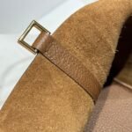 HERMES 25S PICOTIN LOCK 22 IN BURNT CARAMEL CALFSKIN GOLD HARDWARE - Image 15