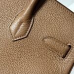 25S HERMES BIRKIN 30 IN DARK BROWN CALFSKIN GOLD HARDWARE - Image 7