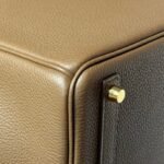25S HERMES BIRKIN 25 IN DARK BROWN CALFSKIN GOLD HARDWARE - Image 18