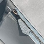 HERMES 25S MEDIUM BIRKIN 25 IN CLOUD BLUE CALFSKIN SILVER HARDWARE - Image 15