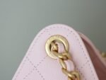 CHANEL 25S HOBO BAG 30 CM IN LIGHT PINK LAMBSKIN WITH GOLD HARDWARE - Image 18