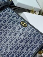 BOOK TOTE 26 IN BLUE MONOGRAM OBLIQUE JACQUARD - Image 6