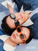 LOGO SUNGLASSES 55107 IN ACETATE - Image 9
