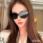 CAT EYE SUNGLASSES 59861 IN ACETATE - Image 9