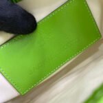 JACKIE NOTTE MINI BAG 19 IN LIME GREEN CRACKED LACQUER CALFSKIN GOLD HARDWARE - Image 2