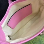 JACKIE NOTTE MINI BAG 19 IN PINK CRACKED LACQUER CALFSKIN GOLD HARDWARE - Image 14