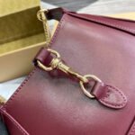 JACKIE NOTTE MINI BAG 19 IN BURGUNDY RED CALFSKIN GOLD HARDWARE - Image 2