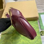 JACKIE NOTTE MINI BAG 19 IN BURGUNDY RED CALFSKIN GOLD HARDWARE - Image 14