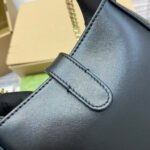 JACKIE NOTTE MINI BAG 19 IN BLACK CALFSKIN GOLD HARDWARE - Image 3