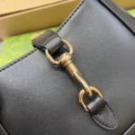 JACKIE NOTTE MINI BAG 19 IN BLACK CALFSKIN GOLD HARDWARE - Image 5