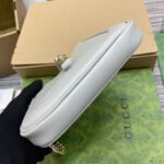 JACKIE NOTTE MINI BAG 19 IN WHITE CALFSKIN GOLD HARDWARE - Image 13