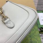 JACKIE NOTTE MINI BAG 19 IN WHITE CALFSKIN GOLD HARDWARE - Image 6