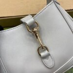 JACKIE NOTTE MINI BAG 19 IN WHITE CALFSKIN GOLD HARDWARE - Image 9